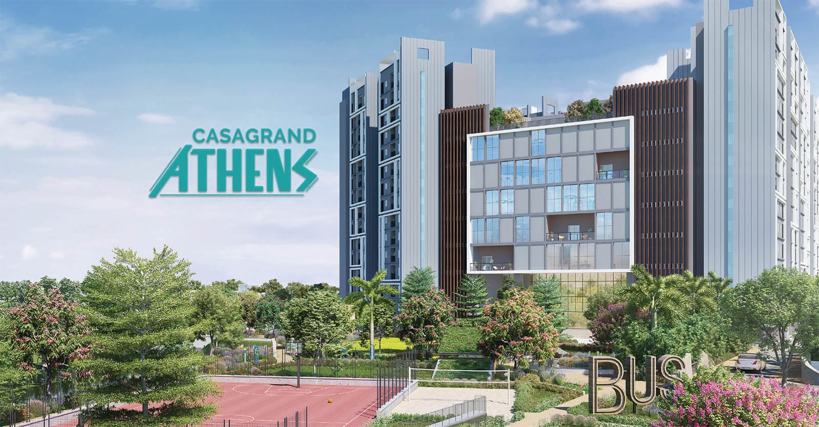 Casagrand Athens project view